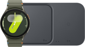 Samsung Galaxy Watch 7 4G Groen 44mm + Duo Draadloze Oplader