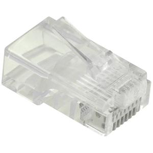 Value 21.99.3060 VALUE Modular Plug niet afgeschermd, cat 21.99.3060 Stekker, recht Transparant 10 stuk(s)