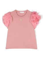 There Was One Kids t-shirt à applique étoile - Rose