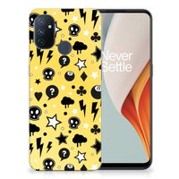 Silicone Back Case OnePlus Nord N100 Punk Geel