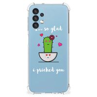 Samsung Galaxy A13 (4G) Stevig Bumper Hoesje Cactus Glad