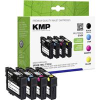 KMP Inktcartridge vervangt Epson 18XL, T1816, T1811, T1812, T1813, T1814 Compatibel Combipack Zwart, Cyaan, Magenta, Geel E145V 1622,4050 - thumbnail