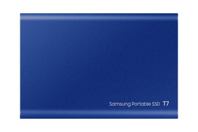 Samsung Portable T7 1 TB Externe SSD harde schijf USB 3.2 Gen 2 Blauw MU-PC1T0H/WW