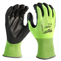 Milwaukee Accessoires Hi-vis werkhandschoenen | snijklasse 4/D - 9/L | 1 paar - 4932479928 - thumbnail