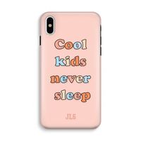 Cool Kids Never Sleep: iPhone XS Tough Case