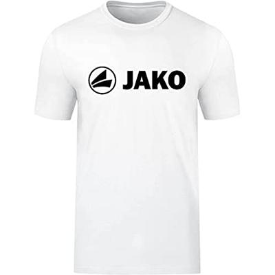 JAKO - Promotie Voor T-Shirts, Uniseks-Volwassene, Wit, XL