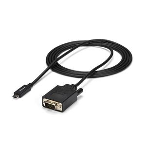 StarTech.com USB-C naar VGA kabel 2 m 1920x1200- zwart