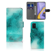 Hoesje Samsung Galaxy A51 Painting Blue - thumbnail