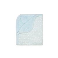 Snoozebaby Wiegdeken Dubbellaags - Cloudy Blue