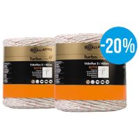 Gallagher Duopack Vidoflex 9 TurboLine Plus wit 2x400m - 069323 069323