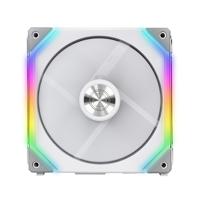 Lian Li UNI FAN SL120 RGB PWM PC-ventilator Wit, RGB (b x h x d) 122.8 x 25 x 122.4 mm Incl. LED-verlichting