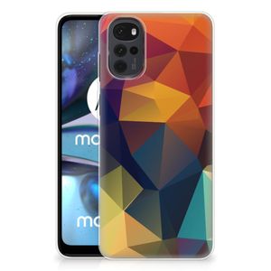 Motorola Moto G22 TPU Hoesje Polygon Color