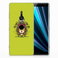 Sony Xperia XZ3 Telefoonhoesje met Naam Doggy Biscuit