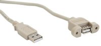 InLine 33440E USB-kabel 0,60 m Beige - thumbnail