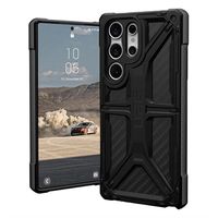 UAG Monarch Samsung Galaxy S23 Ultra 5G Hybride Hoesje - Carbon Fiber