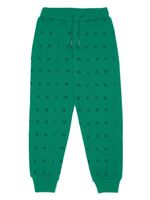 Marni Kids pantalon de jogging à logo imprimé - Vert - thumbnail