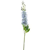 Kunstbloemen boeket Ridderspoor/delphinium Roland - 8x - 87 cm - licht blauw - kunst zijdebloemen - thumbnail