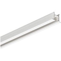 Eutrac 1001531-2 230V-railsysteemcomponenten Stroomrail 3-Phasen Einbauschiene weiss 2m Wit - thumbnail