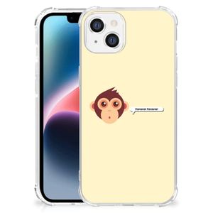 Apple iPhone 14 Plus Stevig Bumper Hoesje Monkey