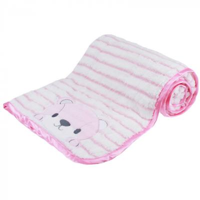 Soft Touch deken Bear junior 75 x 100 cm pluche