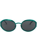 Marni lunettes de soleil To-Sua à monture ovale - Vert