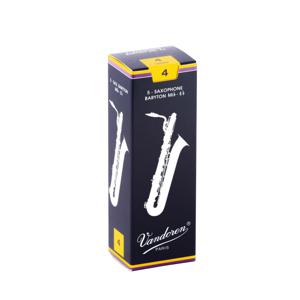 Vandoren Traditional rieten voor Baritonsaxofoon type 4, 5 stuks