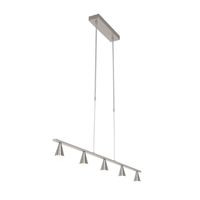 Steinhauer Hanglamp Vortex 5 lichts L 120 cm mat chroom - thumbnail