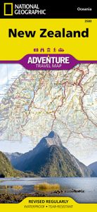 Wegenkaart - landkaart 3500 Adventure Map New Zealand - Nieuw Zeeland