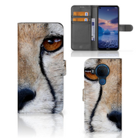 Nokia 5.4 Telefoonhoesje met Pasjes Cheetah