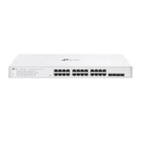 TP-Link Festa FS328G 24-poorts Gigabit Switch met 4 SFP-sleuven, gratis cloudbeheer, statische routering, VLAN, ACL, IGMP snooping, ventilatorloos ontwerp