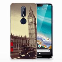 Nokia 7.1 Siliconen Back Cover Londen - thumbnail