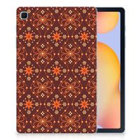 Samsung Galaxy Tab S6 Lite | S6 Lite (2022) Hippe Hoes Batik Brown