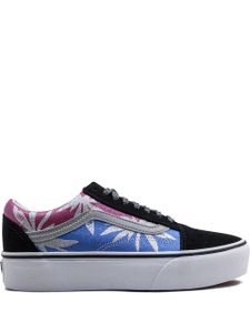 Vans chaussures de skate à plateforme Old Skool - Noir