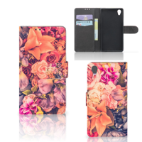 Sony Xperia Z1 Hoesje Bosje Bloemen