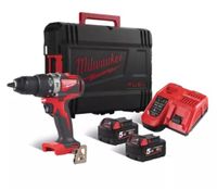 Milwaukee M18 BLPD2-502X Koolborstelloze accu compactslagboormachine (2x 5,0Ah accu)