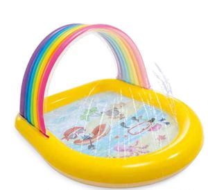 Intex Rainbow Arch Spray Pool Opblaasbaar zwembad 84 l Meerkleurig