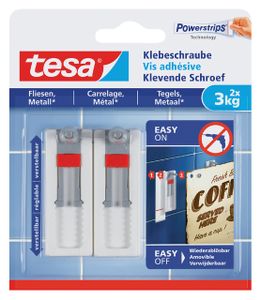 Klevende schroef Tesa tegels en metaal verstelbaar 3kg