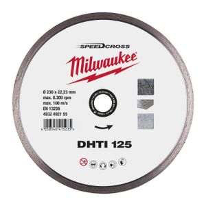 Milwaukee Accessoires Diamantslijpschijf SpeedCross DHTI 125mm - 1 stuk - 4932492155