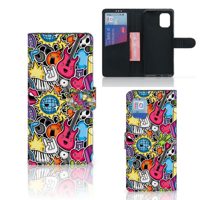 Xiaomi Mi 10 Lite Wallet Case met Pasjes Punk Rock