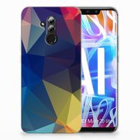 Huawei Mate 20 Lite TPU Hoesje Polygon Dark - thumbnail