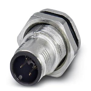 Phoenix Contact 1553459 Sensor/actuator inbouwconnector M12 Aantal polen (sensoren): 4 Stekker, inbouw 20 stuk(s)