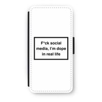 I'm dope: iPhone 7 Flip Hoesje