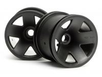 Type f5 truck wheel (front/black) - thumbnail