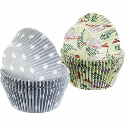 Muffin bakvormpjes papier 80 stuks