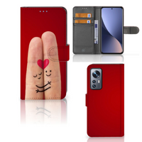 Xiaomi 12 | 12X Wallet Case met Pasjes Liefde - Origineel Romantisch Cadeau - thumbnail