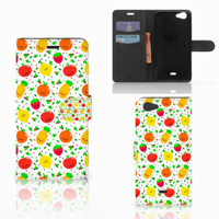 Wiko Pulp Fab 4G Book Cover Fruits