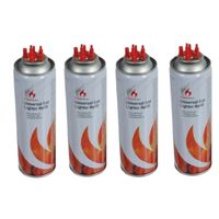 4x Aansteker gas / butaan gasfles 250 ml - thumbnail