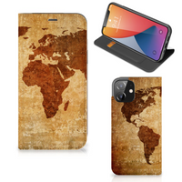 iPhone 12 | iPhone 12 Pro Book Cover Wereldkaart