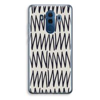 Marrakech Zigzag: Huawei Mate 10 Pro Transparant Hoesje