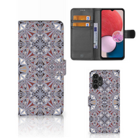 Samsung Galaxy A13 (4G) Bookcase Flower Tiles